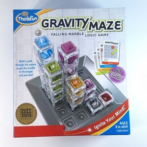 ThinkFun Gravity Maze Falling Marble Logic Game
